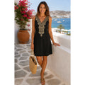 NWT!! LILLY PULITZER Gabby Shift Dress Black Embellished Embroidered Beaded 4