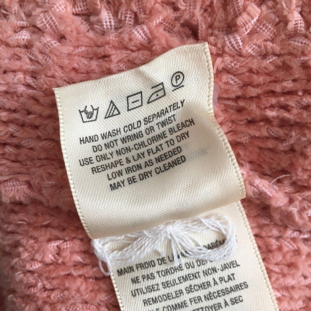 NWT!! Anthropologie MOTH Ombre Fringed Beachside Hoodie Sweater Medium Large