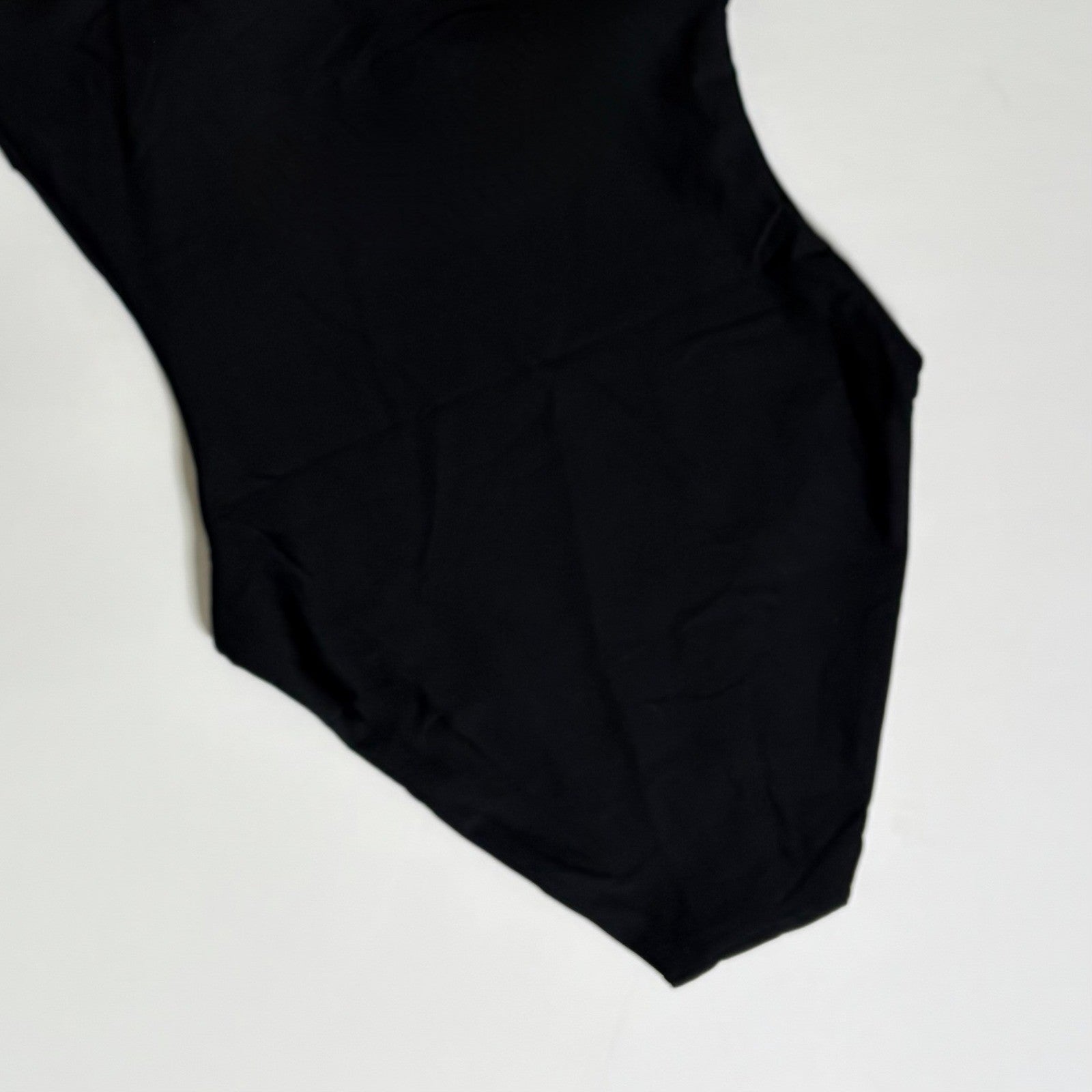 NEW!! J. CREW Gemma Bandeau One Piece Swimsuit Classic Sculpt Solid Black 14