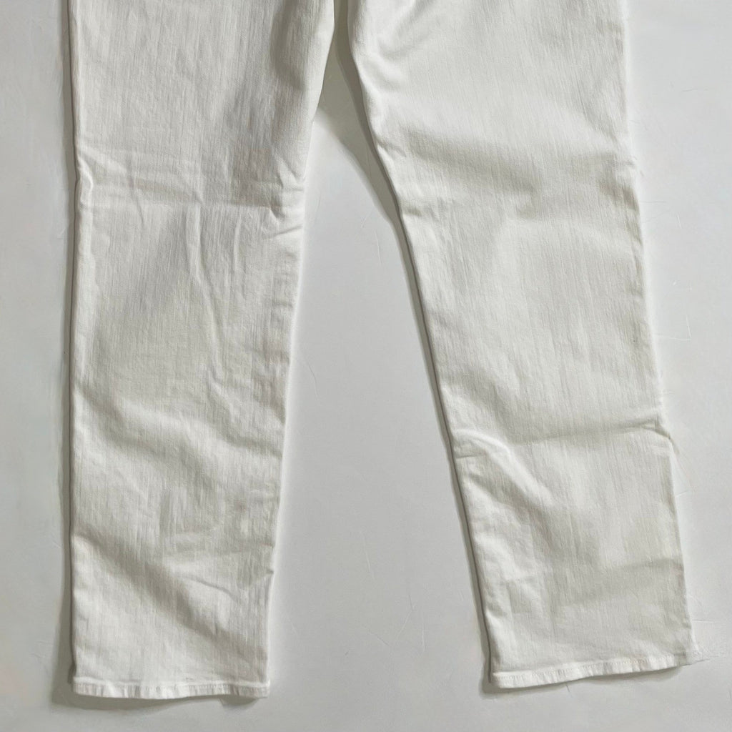 NWT!! J. CREW Tall Slim Straight '96 Retro Denim Jeans Solid White 31 Tall 31T