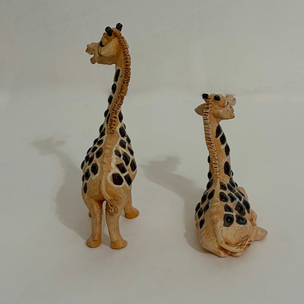 Vintage Pete Apsit NOAH'S ARK Set Two 2 Rhinos Rhinoceros Ripley Rhonda Animals