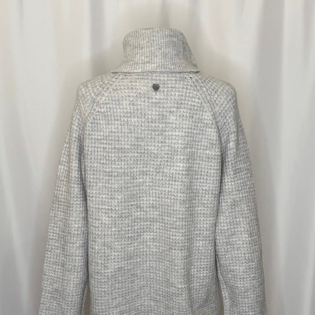 NWT!! KÜHL Sienna Sweater Turtleneck Cowl Pullover Ash Gray Knit Kuhl Medium