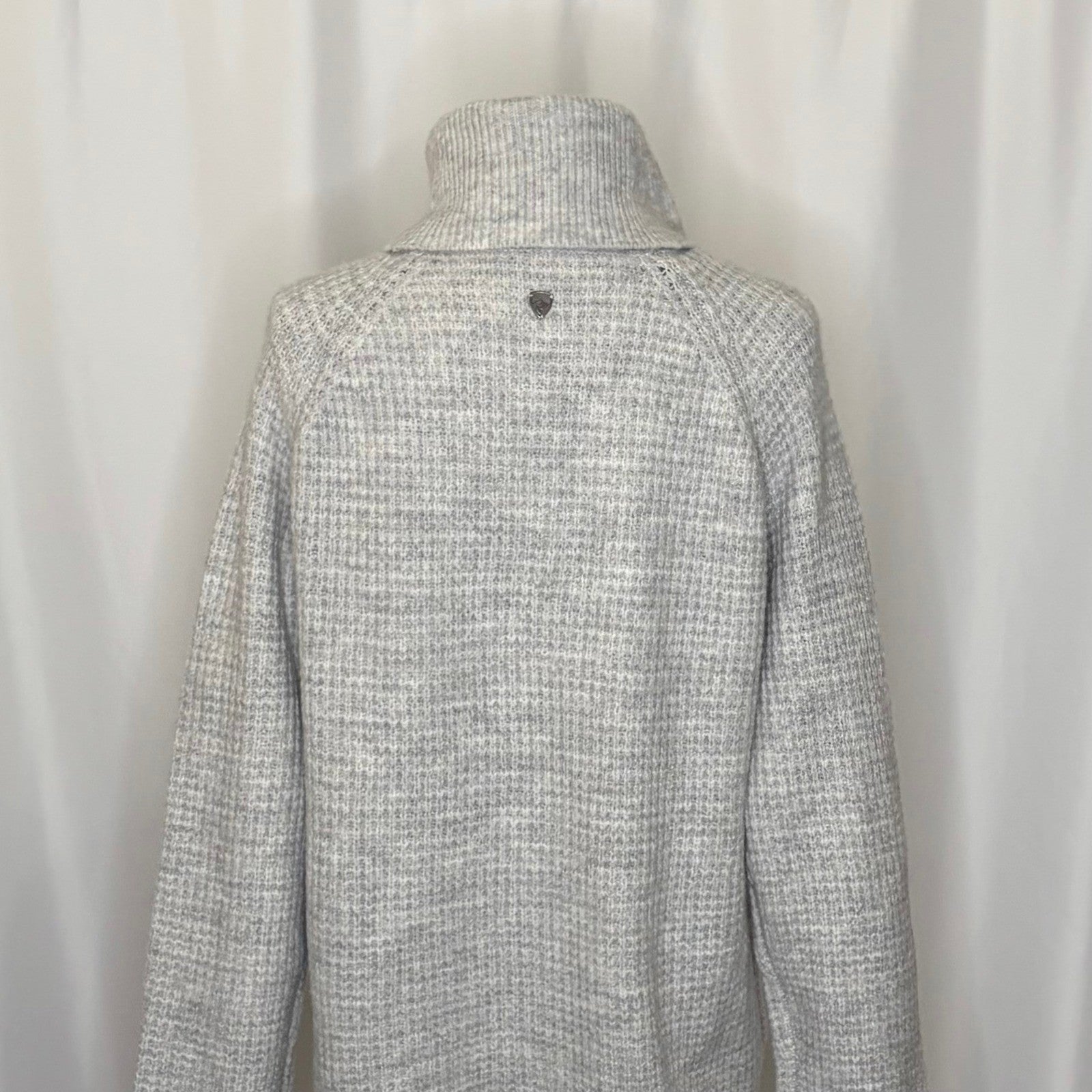 NWT!! KÜHL Sienna Sweater Turtleneck Cowl Pullover Ash Gray Knit Kuhl Medium