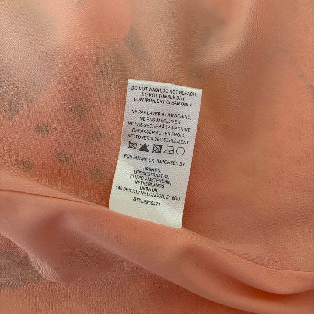 Anthropologie HUTCH Fruit High-Low Wrap Maxi Dress Glenne Tie Waist X-Small