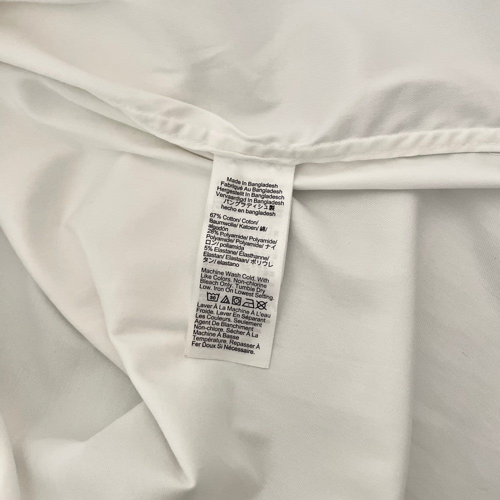 NWT!! J. CREW Slim Bowery Performance Stretch Dress Shirt Solid White X-Large