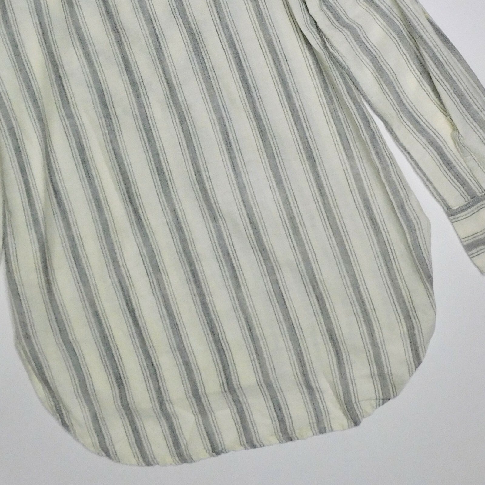 NWT!! Anthropologie LILKA Windrift Stripe Button Down Shirt Top Cotton X-Small