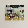 NEW!! HALLMARK Itty Bittys Set of Two Star Wars The Mandalorian Grogu Plush Toys