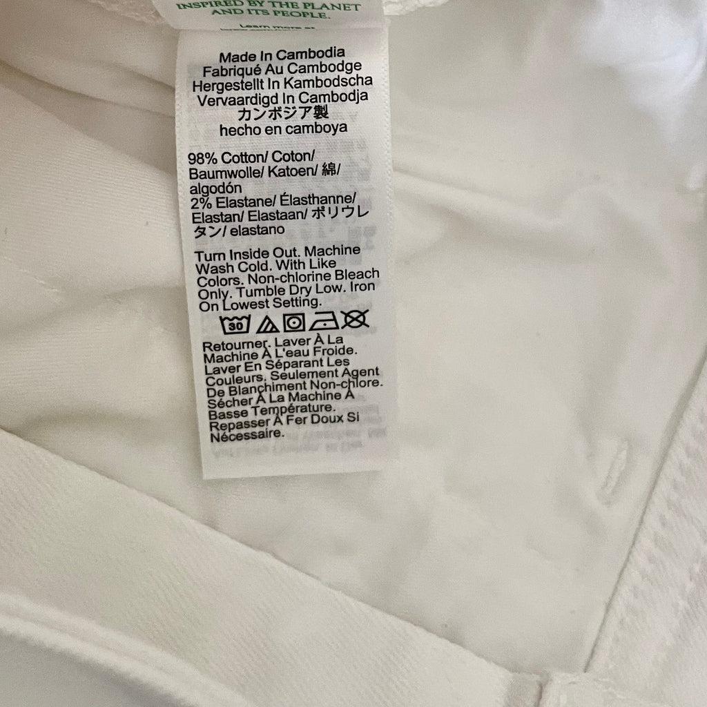 NWT!! J. CREW Slim Wide Leg Jeans Stacked Buttons Solid White Preppy Size 27