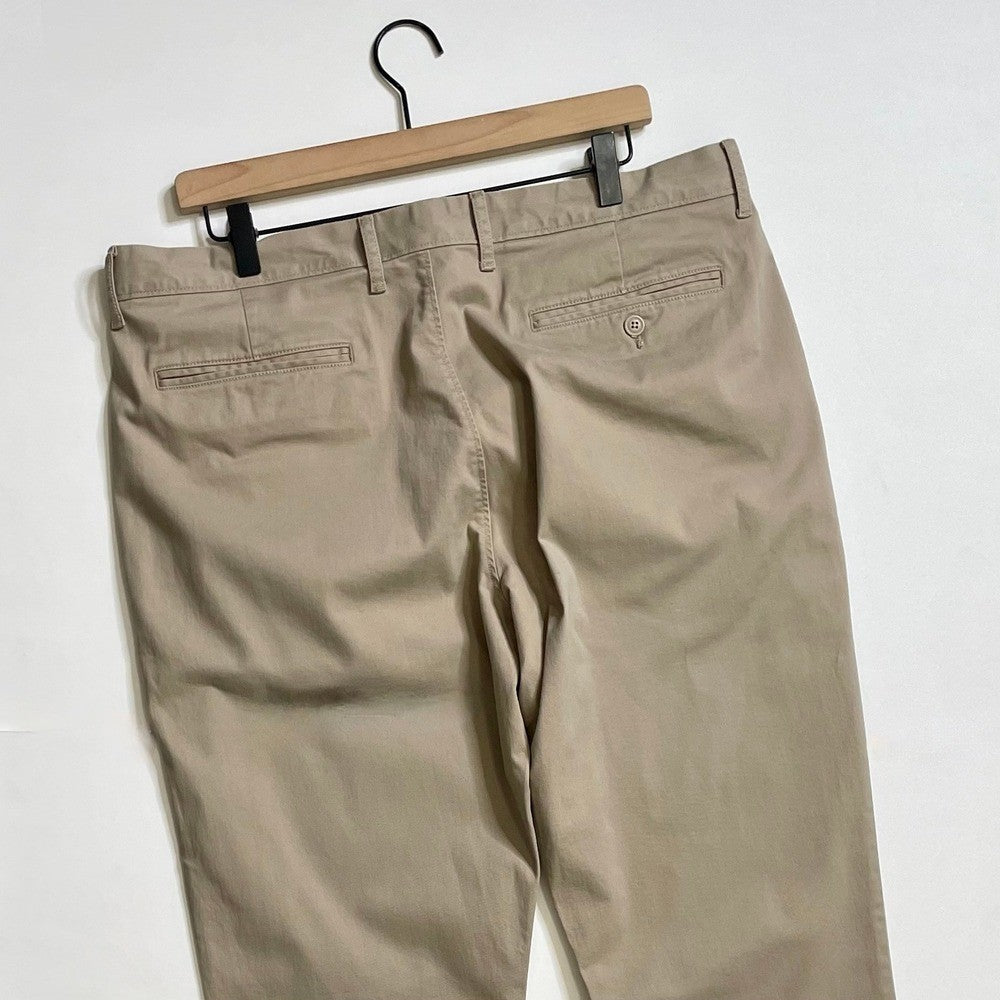 NWT!! J. CREW 1040 Athletic Tapered Fit Stretch Chino Pants Khaki Brown 36 x 34