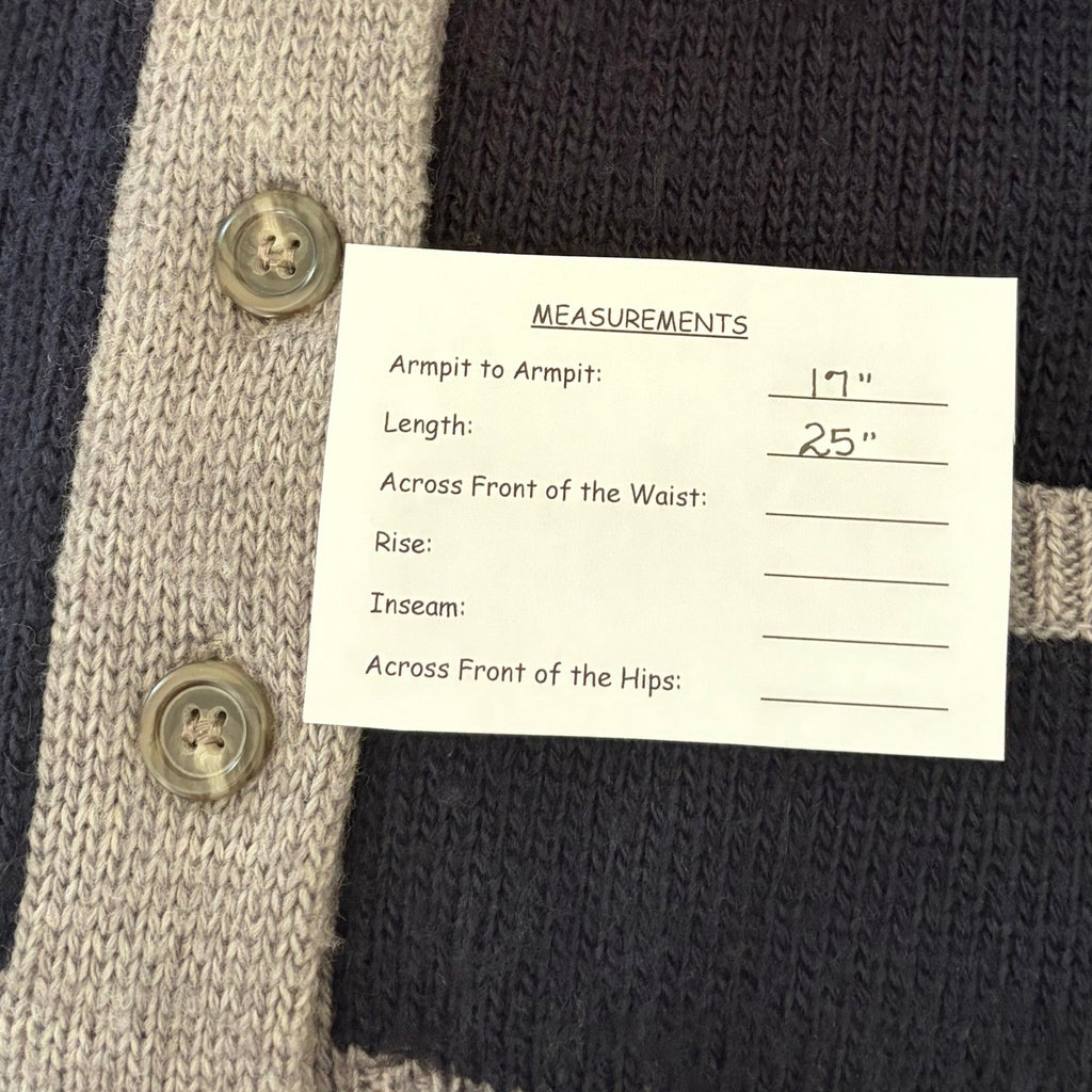 J. CREW Shawl Collar Boyfriend Cardigan Sweater Wool Mohair Navy Blue Gray XS