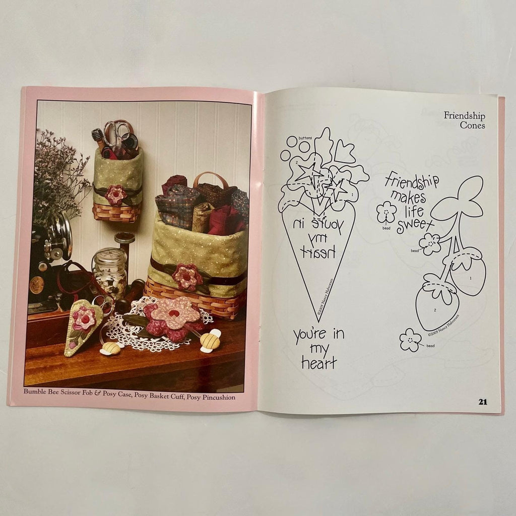 ART TO HEART Easy Does It For Friends Book Quilting Sewing Nancy Halvorsen