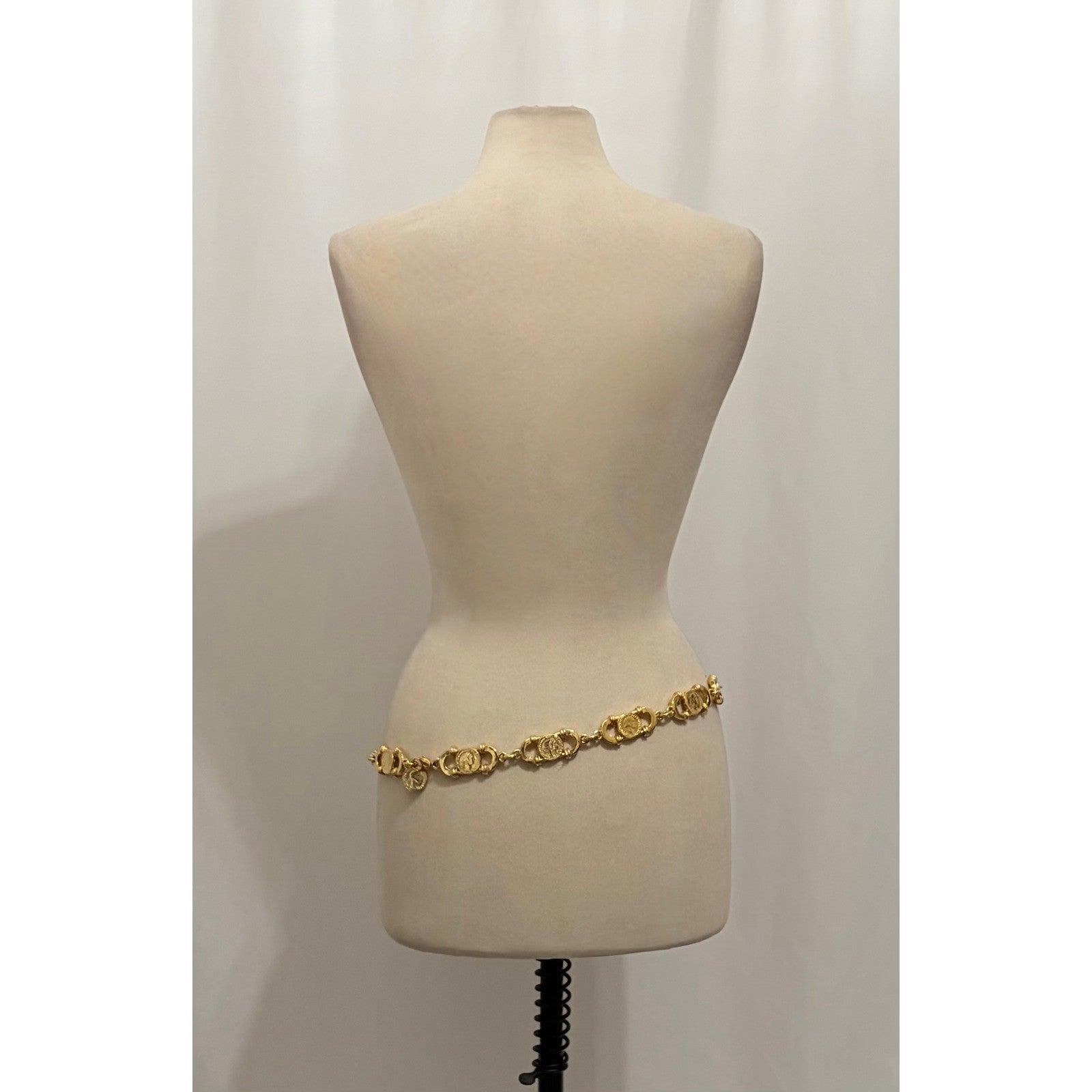 GOLD COIN Chain Belt Shiny Glam Party Accessory Night Out Festival Vacation 36"