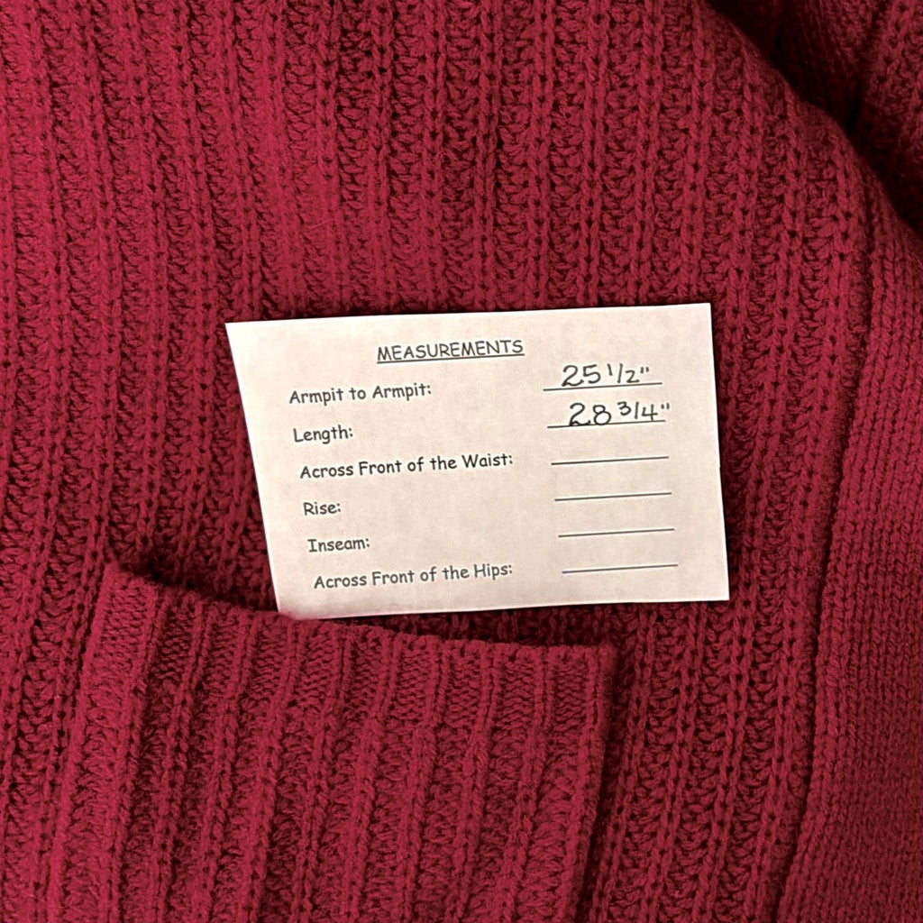 NWT!! WOOLOVERS Lambswool Shrug Cosy Cardigan Sweater Purple Wine Knit X-Large
