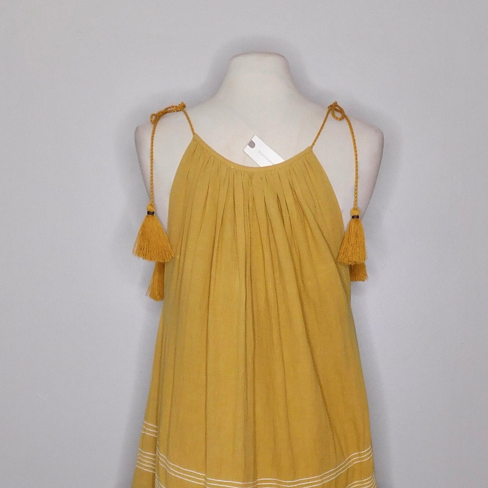 NWT!! Anthropologie COREY LYNN CALTER Serena Trapeze Dress Tiered Maxi Large