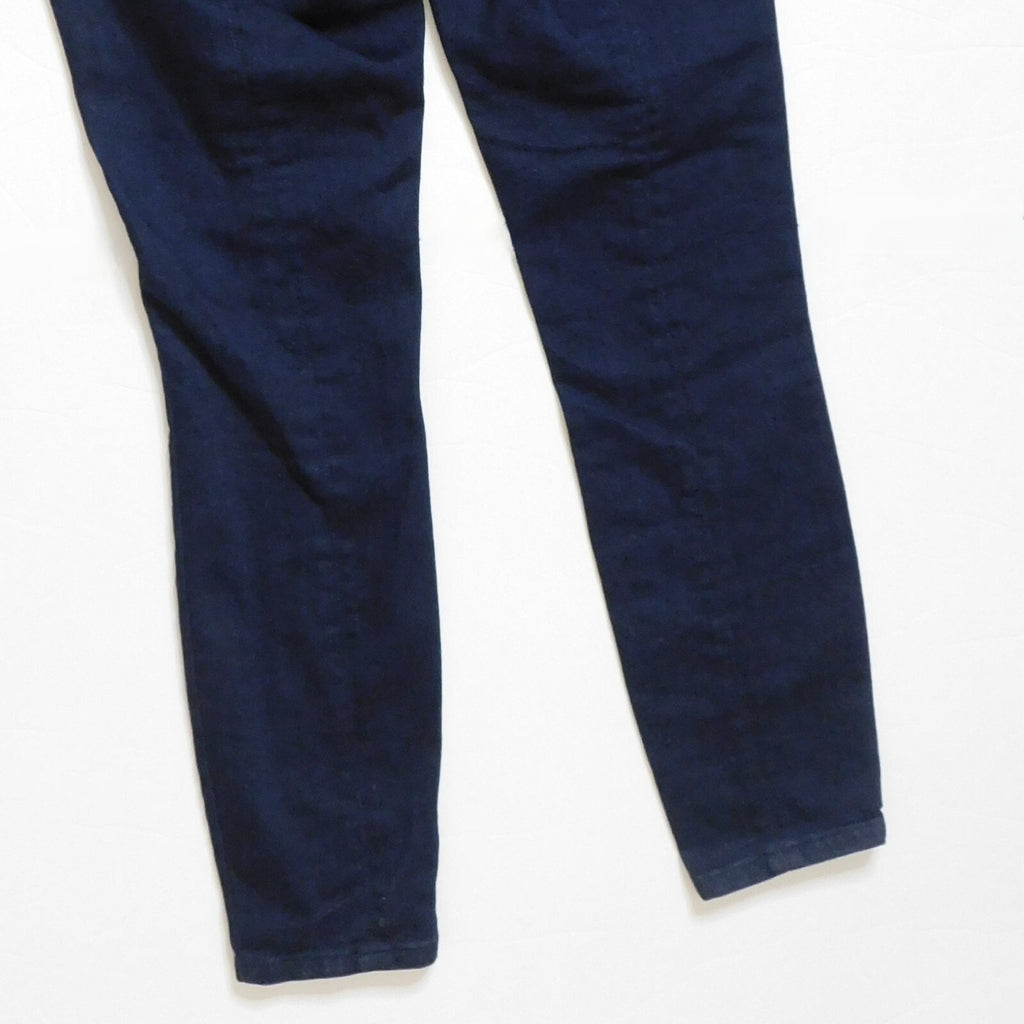 NWT!! ANTHROPOLOGIE Pilcro Slit-Front Skinny Jeans Stretch Dark Wash Size 27