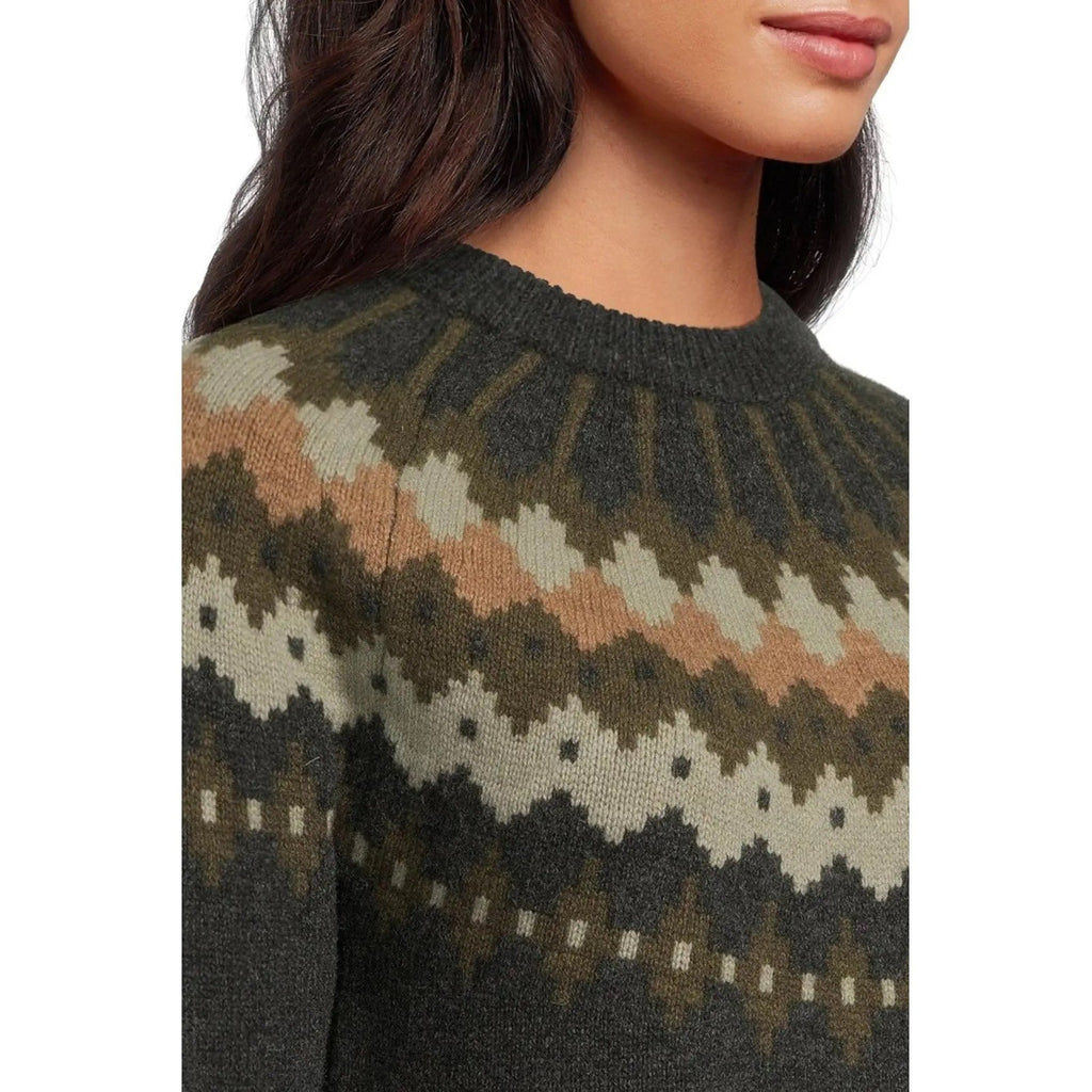 NWT!! ROYAL ROBBINS Rockcraft Merino Wool Fair Isle Crew Neck Sweater Small