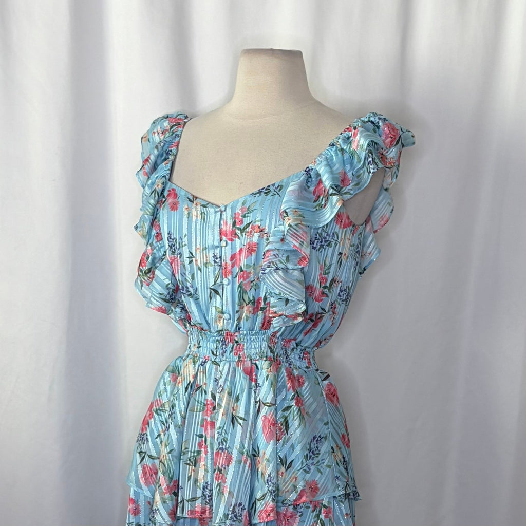 NWT!! Revolve YUMI KIM Eden Dress Floral Mulberry Angel Mini Party X-Small