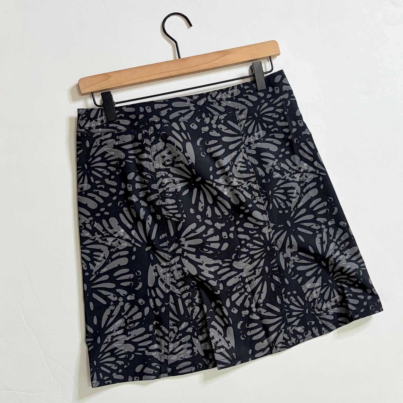RIPSKIRT Hawaii Length 2 Wrap Skirt Rip Skirt Gray Shibori Butterfly Small