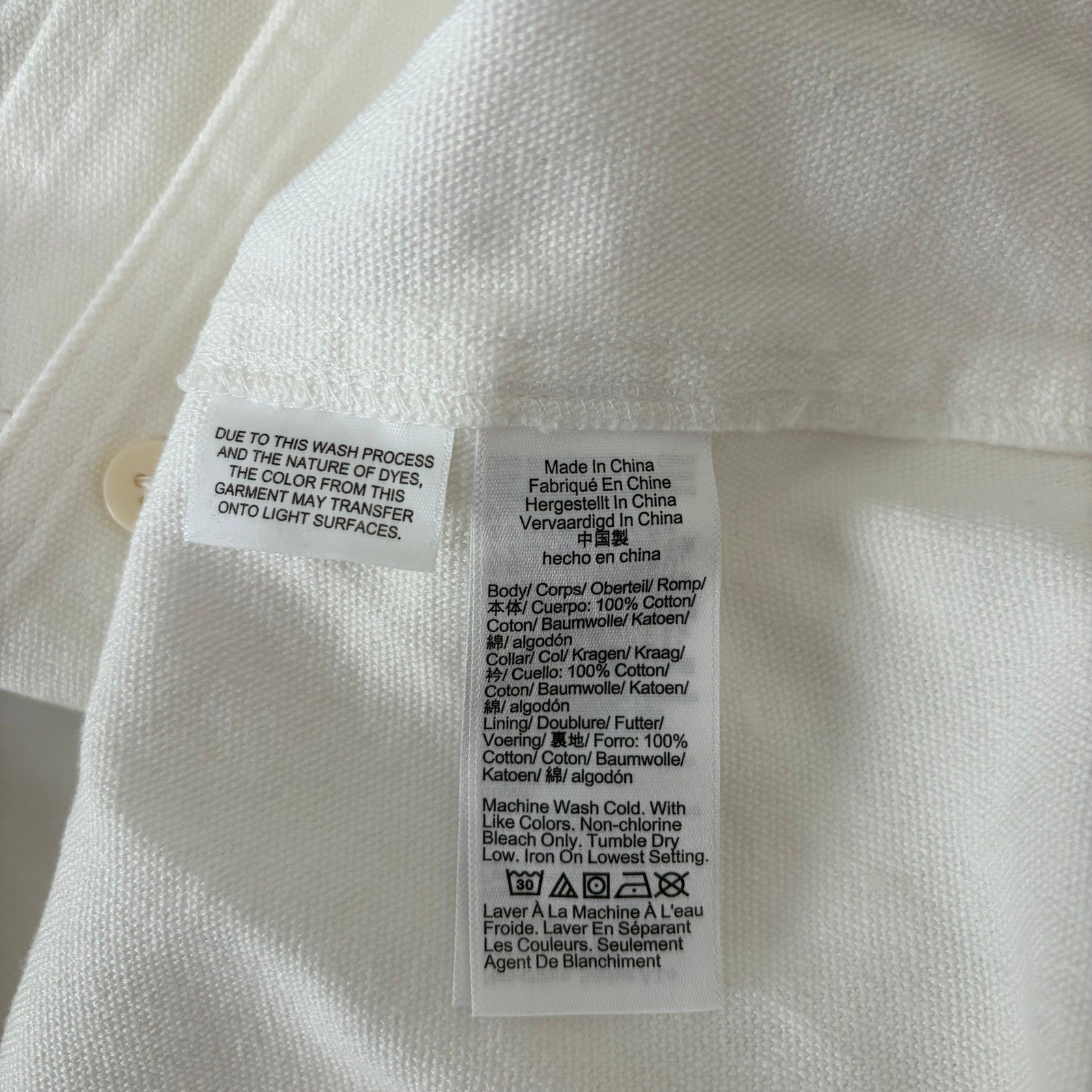 NWT!! J. CREW Barn Jacket Canvas Ivory Corduroy Collar Pockets Outdoors X-Large
