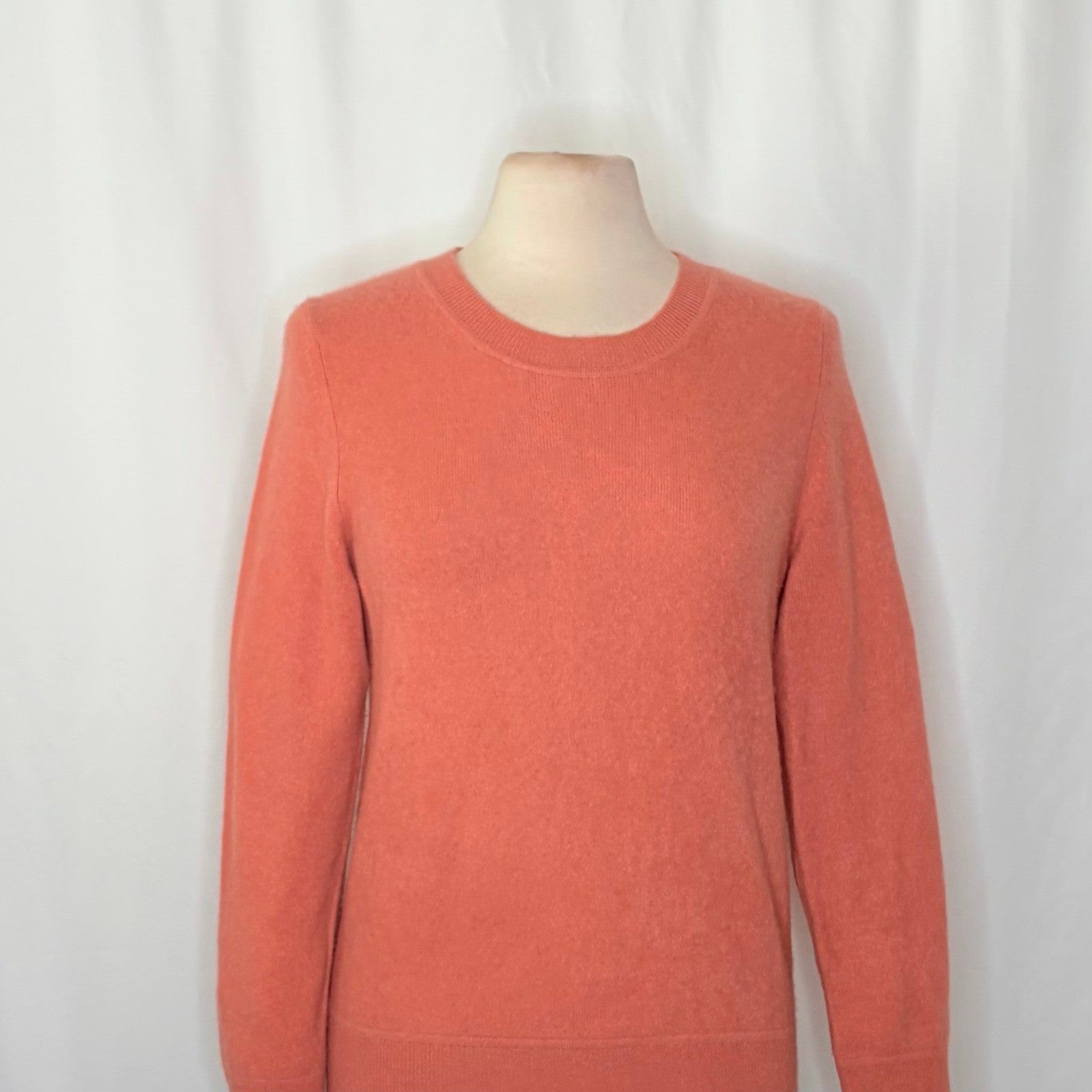 NAADAM Cashmere Crewneck Pullover Sweater Knitwear Terracotta Pink Medium
