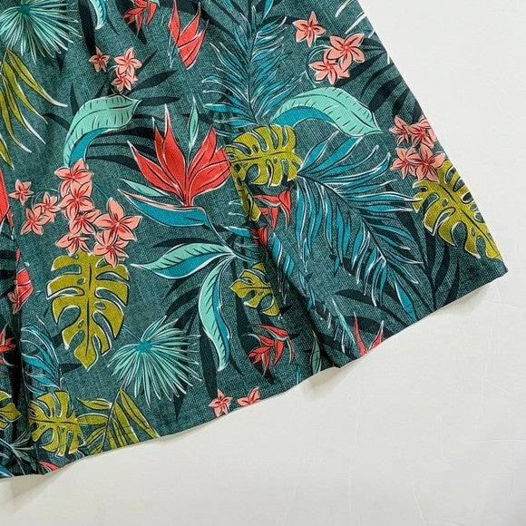 RIPSKIRT HAWAII Length 2 Tropical Floral Bali Jungle Wrap Rip Skirt Large