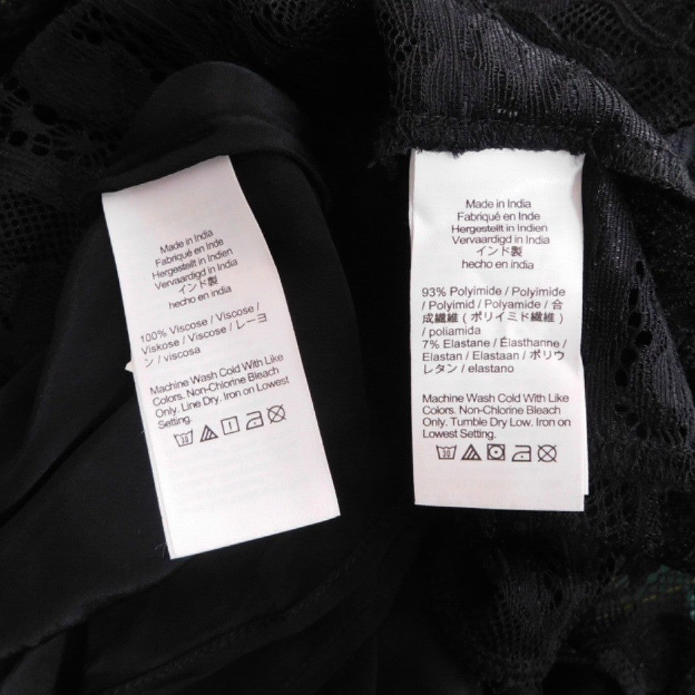 NWT!! J. CREW Lace Mockneck Top Black Floral Victorian Coquette Romantic Size 00