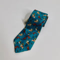 NWT!! Vintage SHEAF & CABER Men's Italian Silk Necktie Neck Tie Warriors Horses