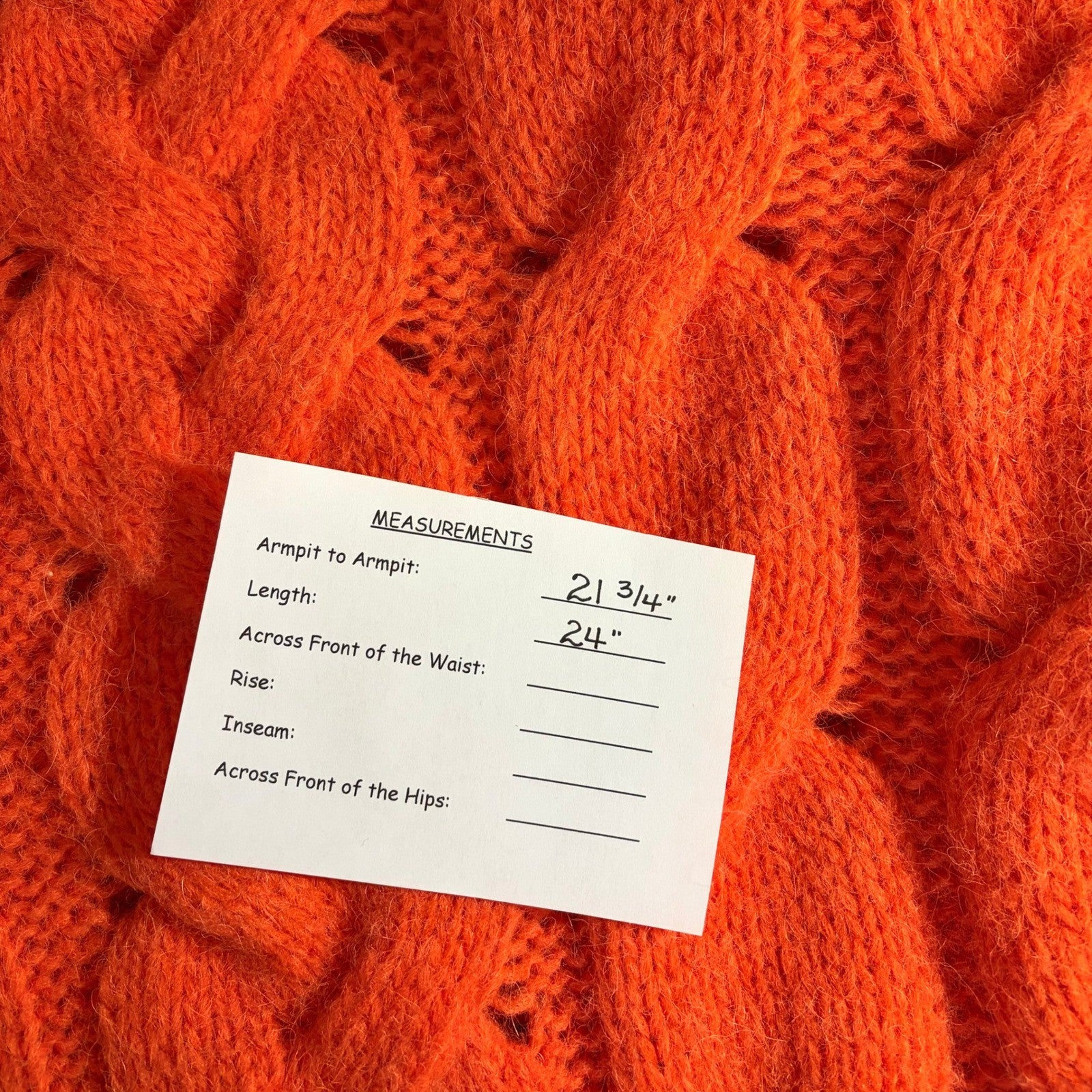 NWT!! FREE PEOPLE Clementine SoftSpun Cable Knit Pullover Solid Orange Small