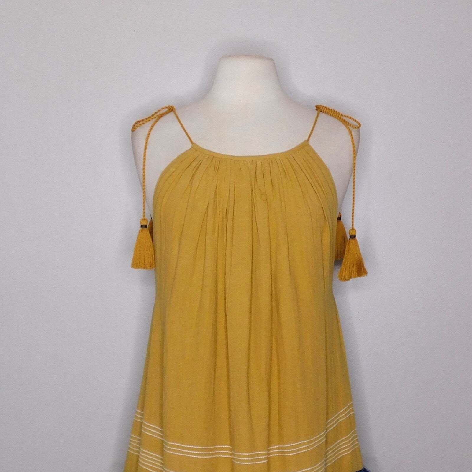 NWT!! Anthropologie COREY LYNN CALTER Serena Trapeze Dress Tiered Maxi Large