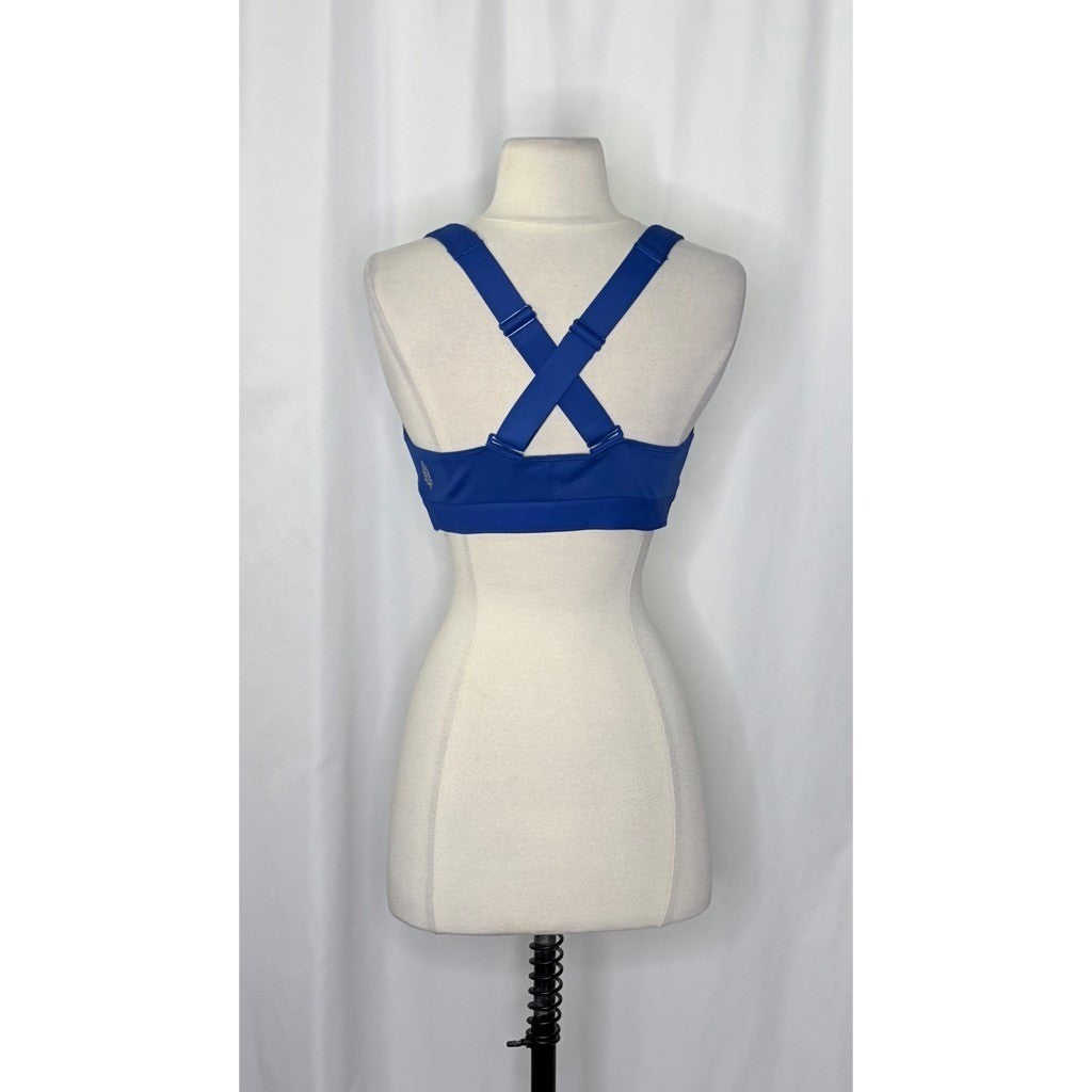 FREE PEOPLE Movement Make A Move Blue Sports Bra Athletic Activewear Medium