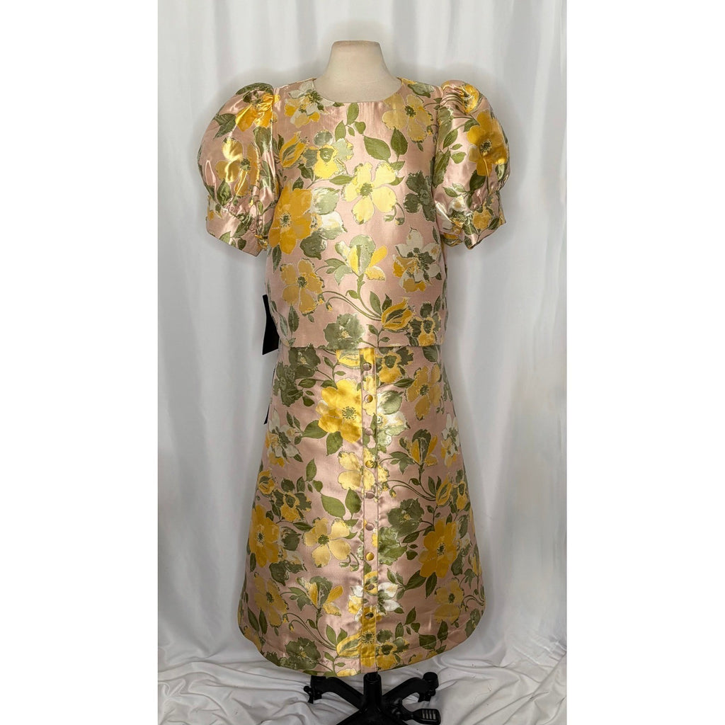 NWT! Tuckernuck POMANDER PLACE Lotus Jacquard Thea Blouse Adalyn Skirt X-Large