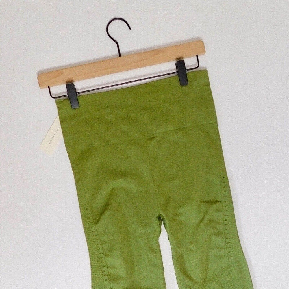 NWT!! Anthropologie DAILY PRACTICE Allegro Seamless Leggings Dried Moss Small