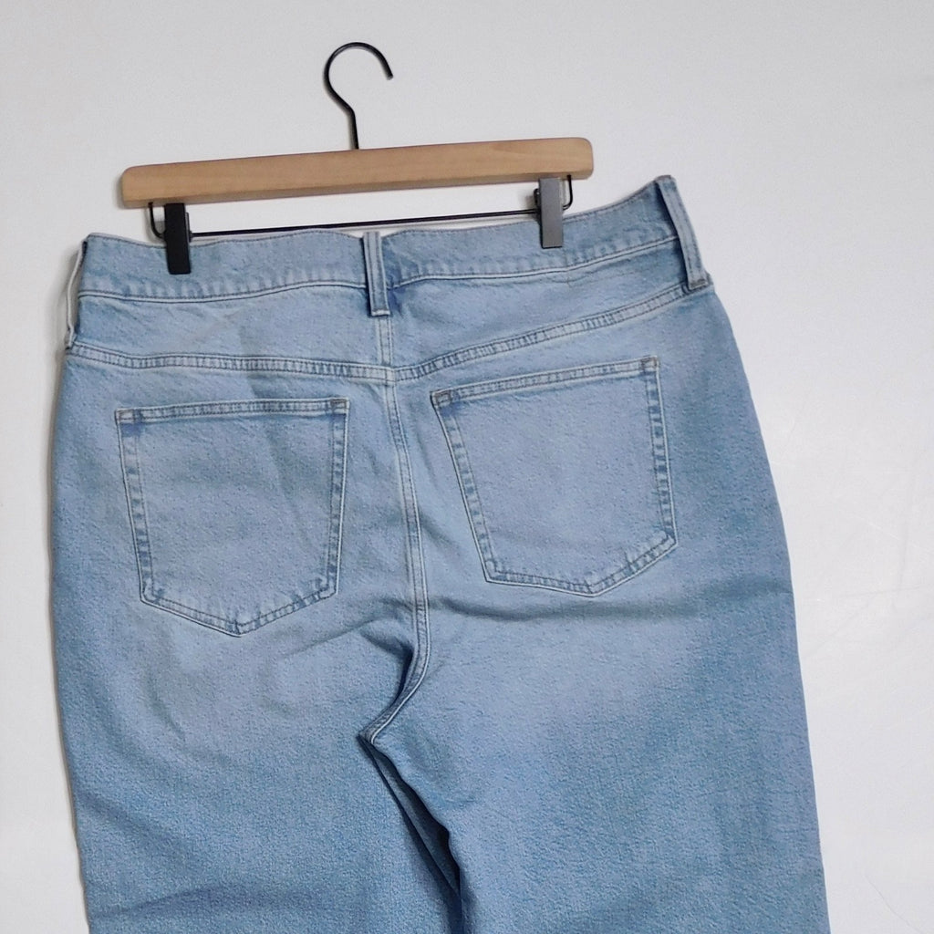 NWT!! J. CREW '96 Slim Wide Jeans Synniva Wash Denim High Rise Waist Size 33