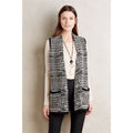 Anthropologie ANGEL OF THE NORTH Roenne Black & White Sweater Vest ~ Small