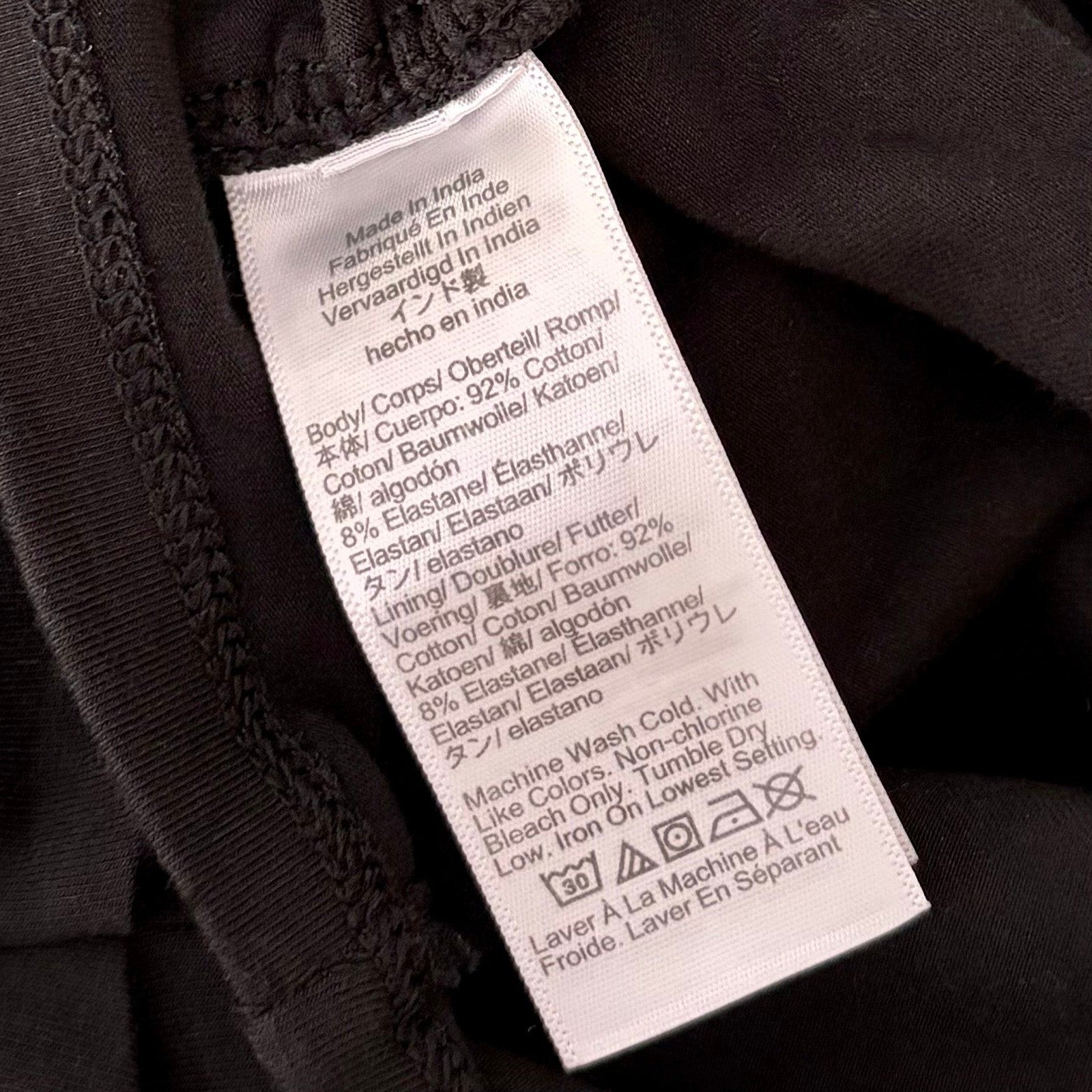 NWT!! J. CREW Stretch Cotton Blend Off the Shoulder Top Solid Black XXS XX-Small