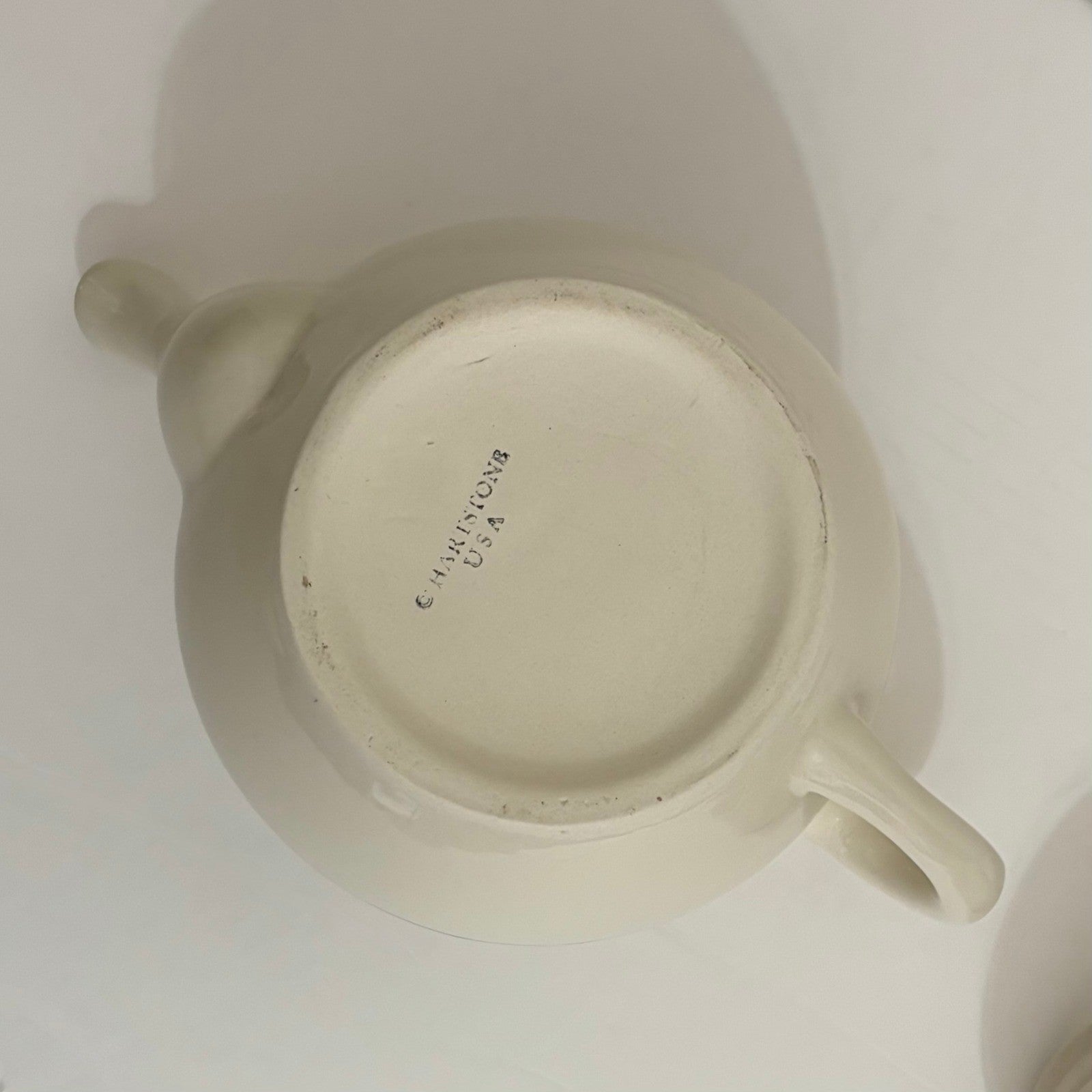 Vintage HARTSTONE Pottery Stoneware Berries Teapot Lidded Ceramic Made in USA