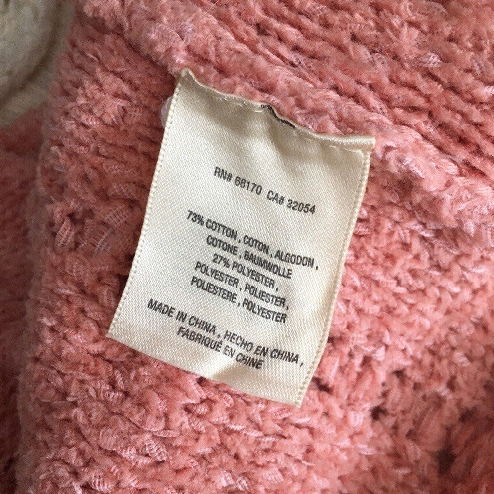 NWT!! Anthropologie MOTH Ombre Fringed Beachside Hoodie Sweater Medium Large