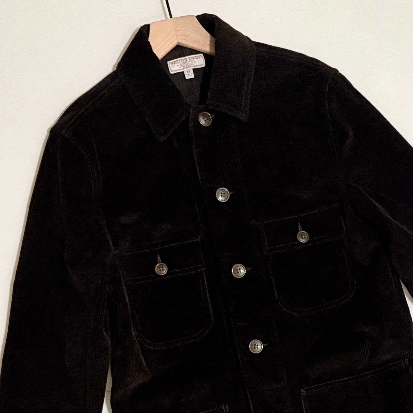 J. Crew WALLACE & BARNES Corduroy Chore Jacket Timber Brown Outdoors X-Small