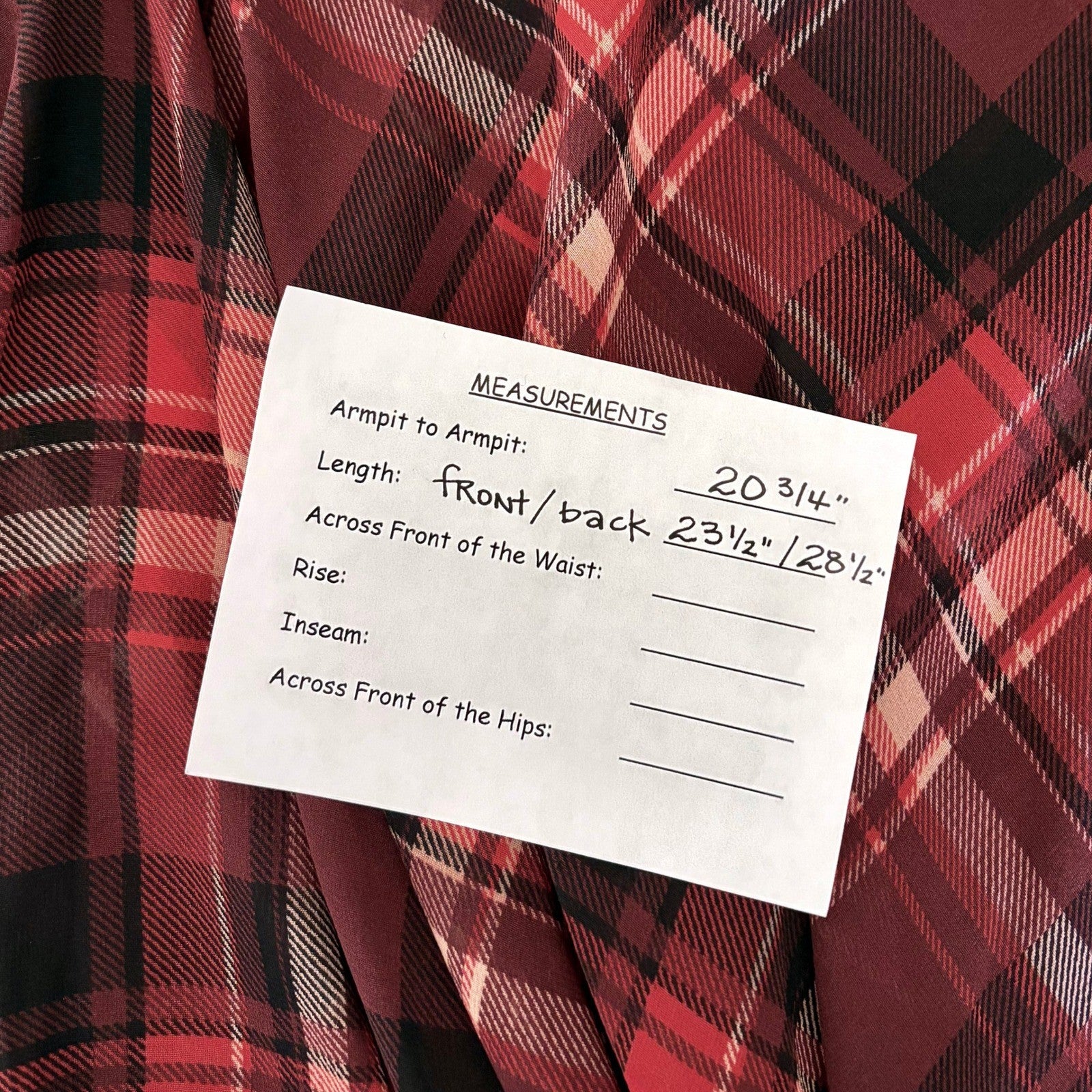 RAG & BONE Silk Victor Plaid Surplice Top Blouse Shirt Drapey High Low Medium