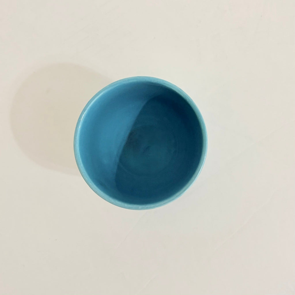 Vintage Homer Laughlin FIESTA Turquoise Egg Cup 3" Fiestaware Fiesta Ware USA