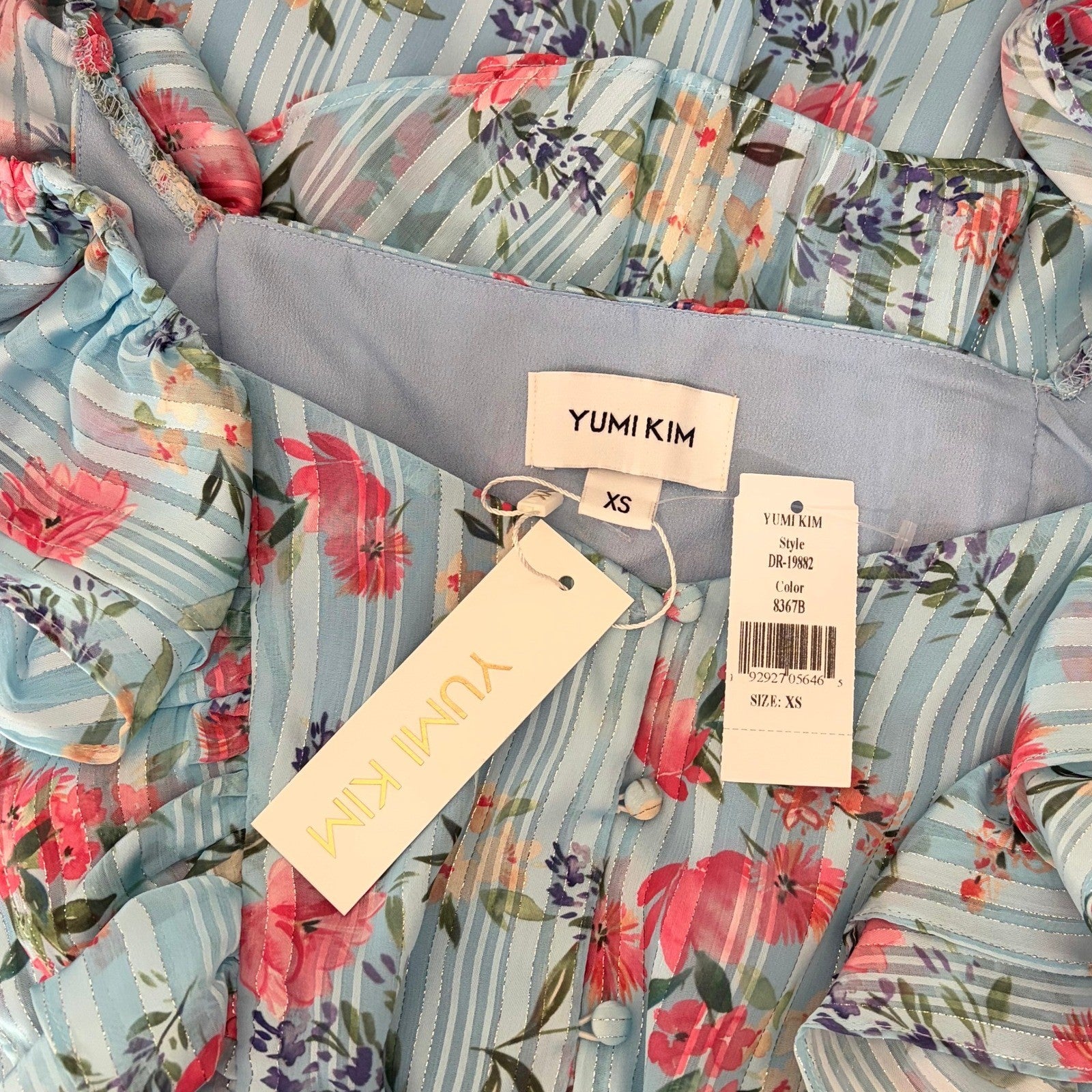 NWT!! Revolve YUMI KIM Eden Dress Floral Mulberry Angel Mini Party X-Small