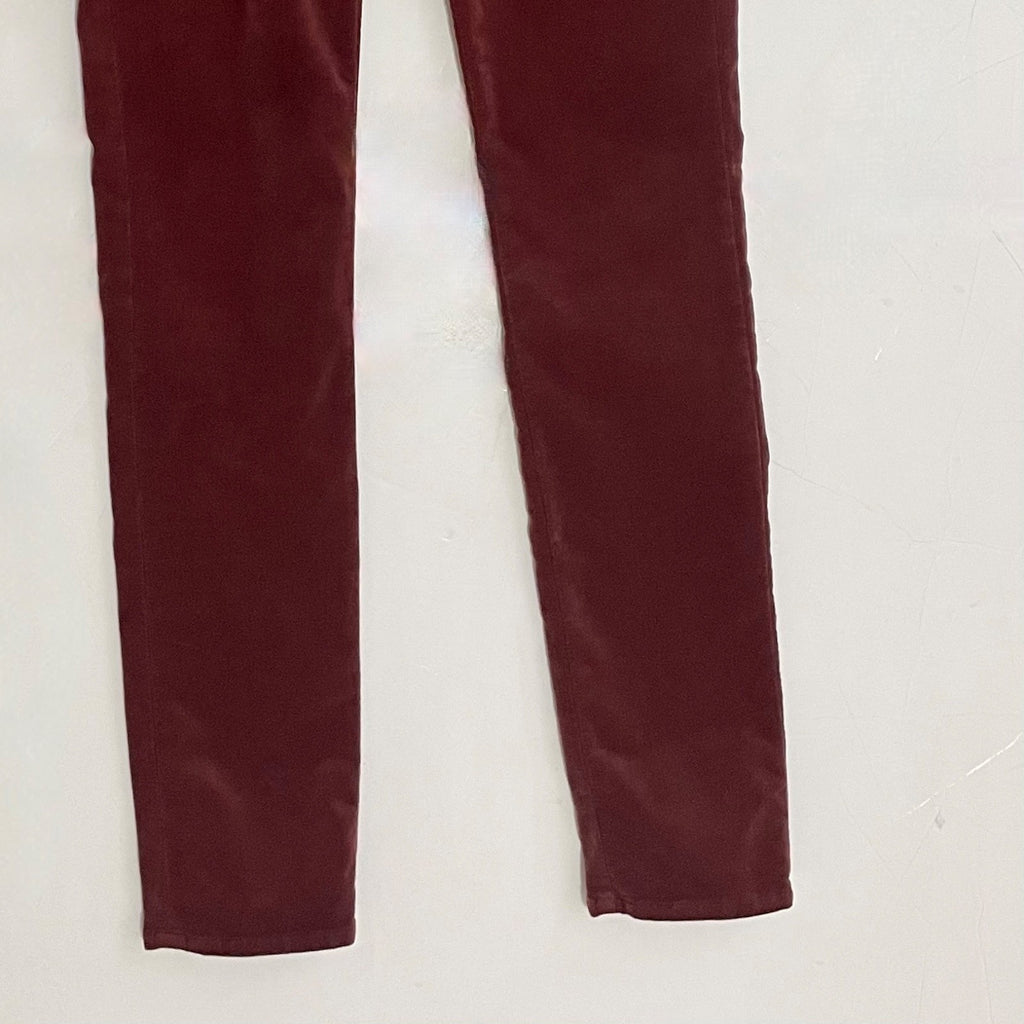 RAG & BONE The Skinny Cord Stretch Corduroy Pants Solid Clay Streetwear Size 27