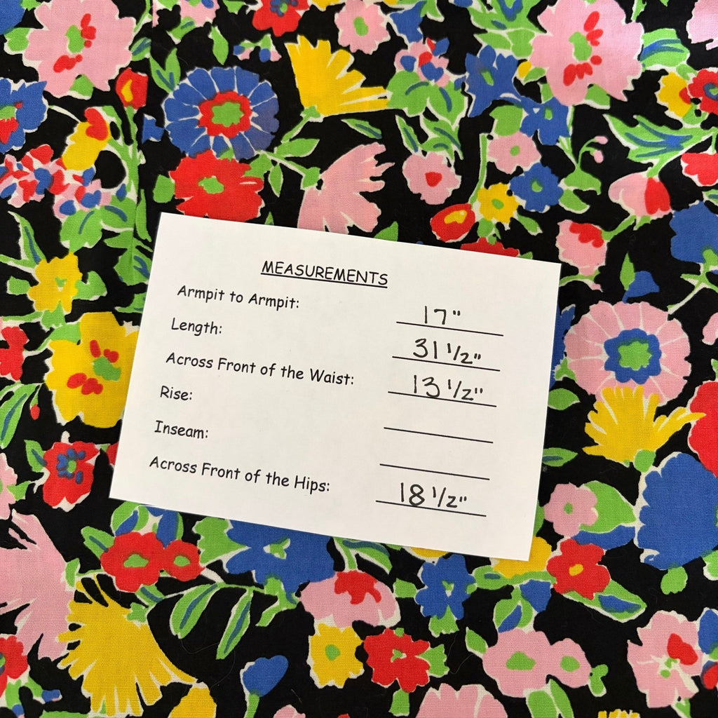 ZARA Bright Floral Mini Dress Statement Puffed Sleeves Spring Summer Black Small