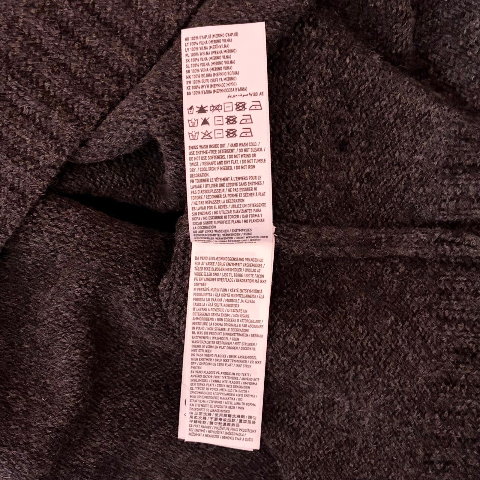 NWT!! ROYAL ROBBINS Rockcraft Merino Wool Fair Isle Crew Neck Sweater Small