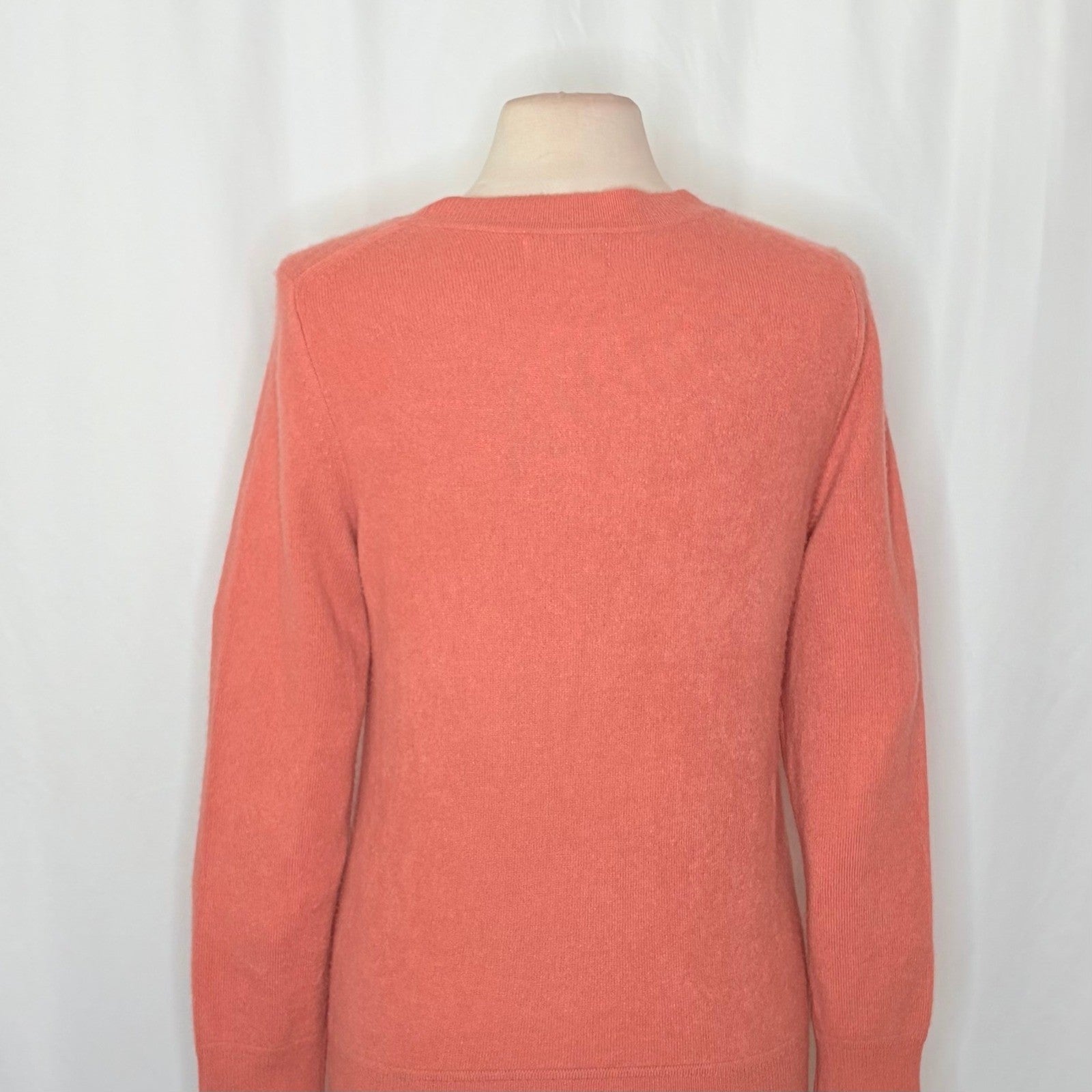 NAADAM Cashmere Crewneck Pullover Sweater Knitwear Terracotta Pink Medium