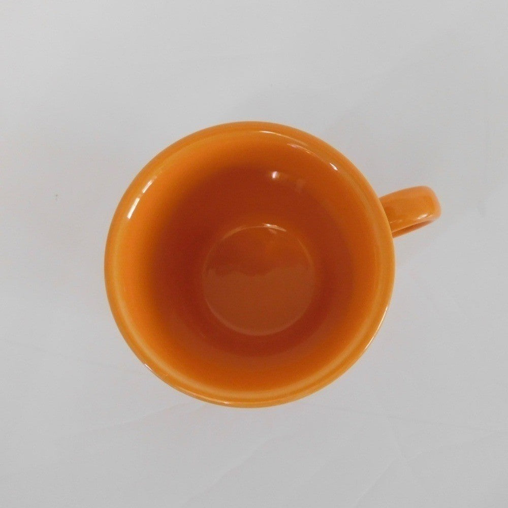 FIESTAWARE Retired Tangerine Orange Classic Ring Handle Mug Ceramic Fiesta Ware