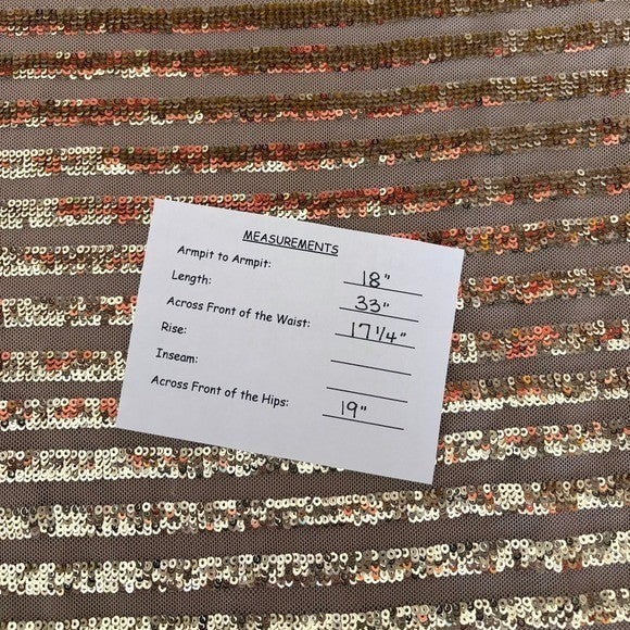 NWT!! Trina TRINA TURK Sequin Stripe Mini Party Cocktail Dress Gold Shift Small