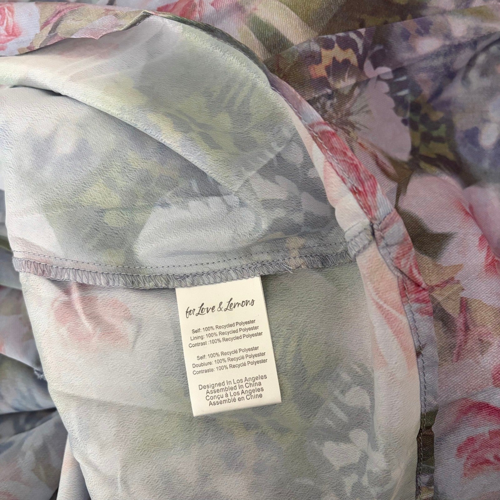 NWT!! Anthropologie FOR LOVE & LEMONS Elea Floral Ruffle Maxi Dress Medium