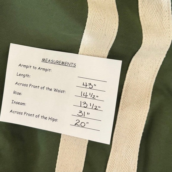 AUSTIN LANDING Sporty Jogger Jeans Green Stripes Denim Back Size 5 Juniors Small