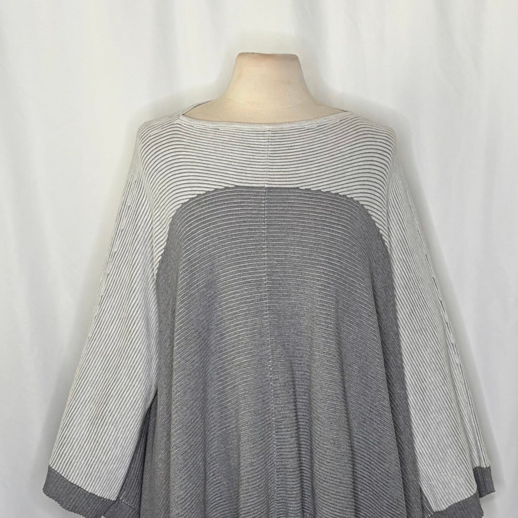LULULEMON It All Lines Up Poncho Heathered Core Ultra Light Grey Medium Grey O/S